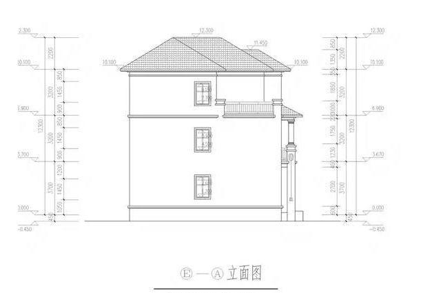 推薦一款三層的自建房，四開(kāi)間的結(jié)構(gòu)這樣的設(shè)計(jì)方案，帶立面效果圖，看起來(lái)更加的直觀!