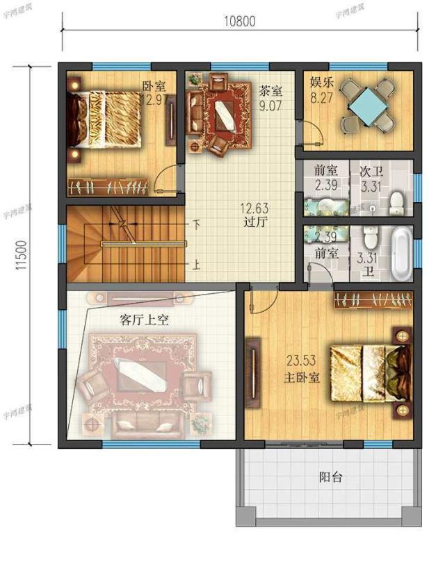 小編給大家推薦一套最新的2020年新款三層別墅設(shè)計(jì)圖紙及效果圖，外觀漂亮，造價(jià)經(jīng)濟(jì)