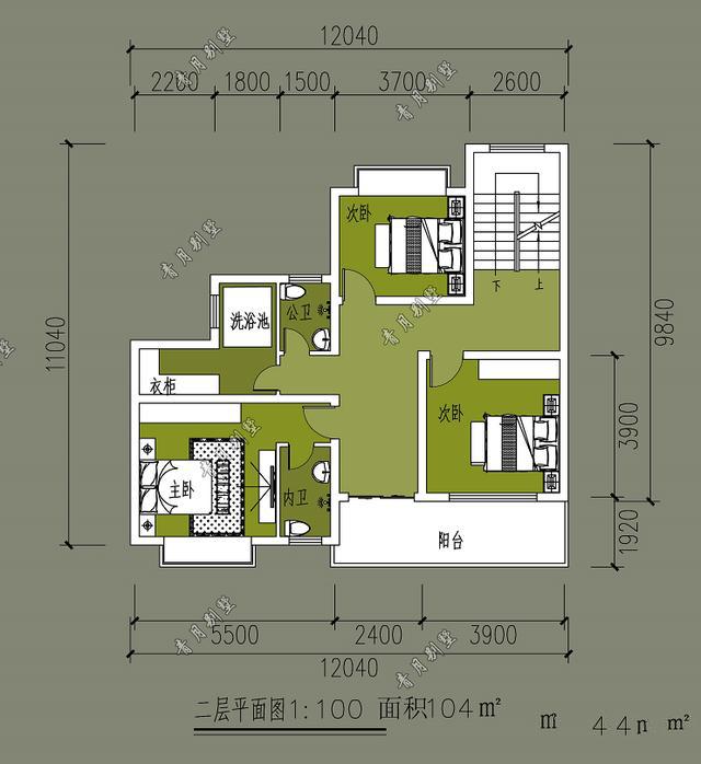 　經(jīng)典的三居室別墅有歐式風格，大露臺，浮動窗戶，外墻是真石漆。簡潔優(yōu)雅，線條流暢優(yōu)美，給人一種非常舒適的感覺!