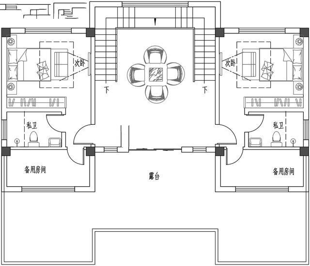 建筑為新中式風格，整體色調(diào)以簡潔的高級灰為主，與周邊環(huán)境相呼應,新中式別墅外觀更加寬敞，美麗的風景盡收眼底！