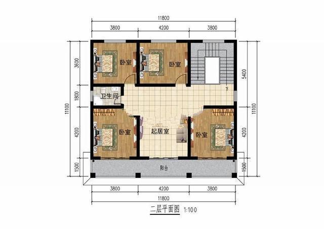 該結(jié)構(gòu)采用磚混結(jié)構(gòu)。這座別墅建得很小。設(shè)計(jì)造價(jià)約為25萬元，適合全國各地!