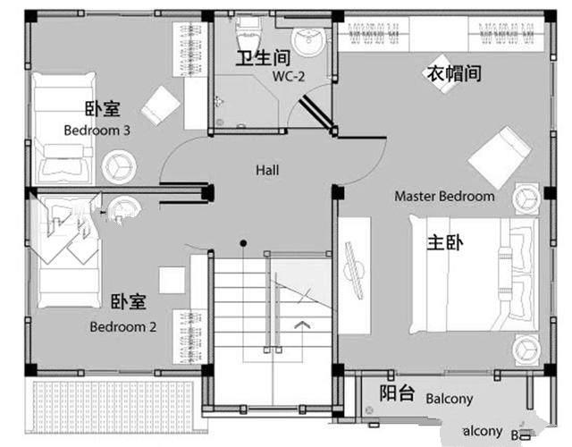 農(nóng)村宅基地計(jì)劃在春節(jié)期間自建。擔(dān)心如何建造它？三個(gè)兩層別墅圖紙幫助!