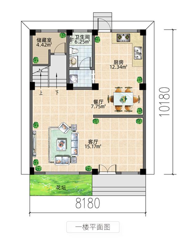 今天的小編輯將教你如何在8.1米寬的家園上建造一座極其簡單和優(yōu)雅的現(xiàn)代三層別墅，這是每個人都喜歡的那種！