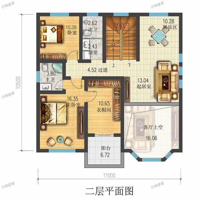 三層別墅設(shè)計(jì)圖紙和效果圖