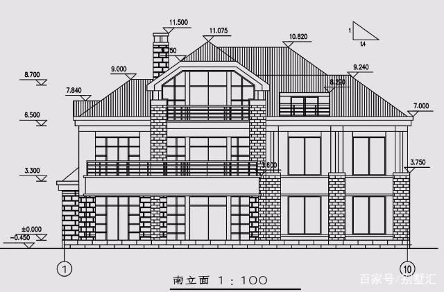 推薦13X11農(nóng)村自建別墅圖紙