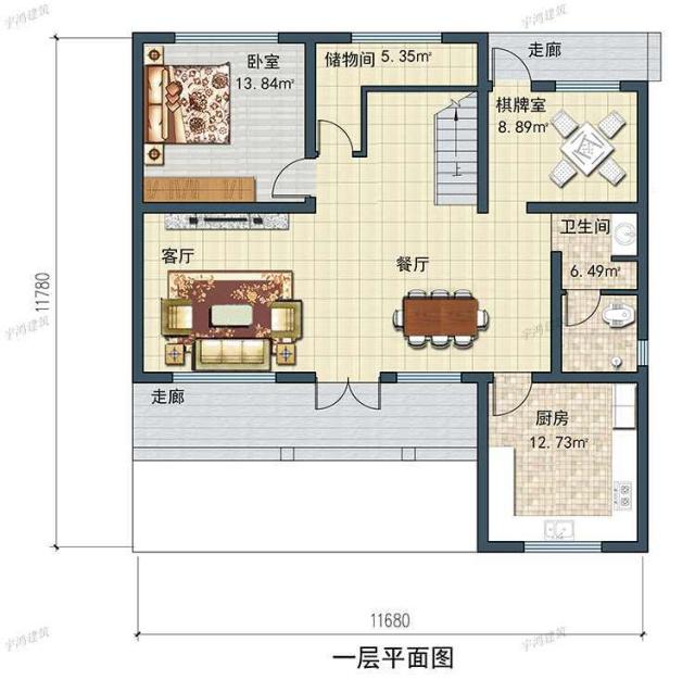 在鄉(xiāng)下建一棟三層別墅