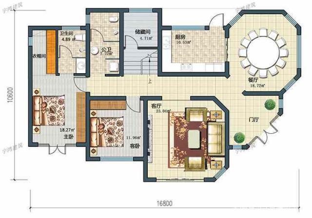 造價(jià)不到35萬(wàn)的三套農(nóng)村自建別墅