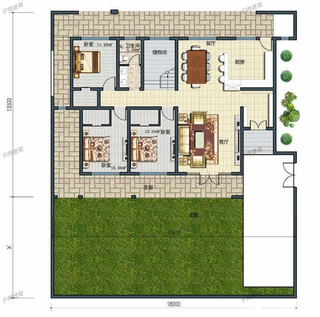 造價(jià)不到35萬(wàn)的三套農(nóng)村自建別墅