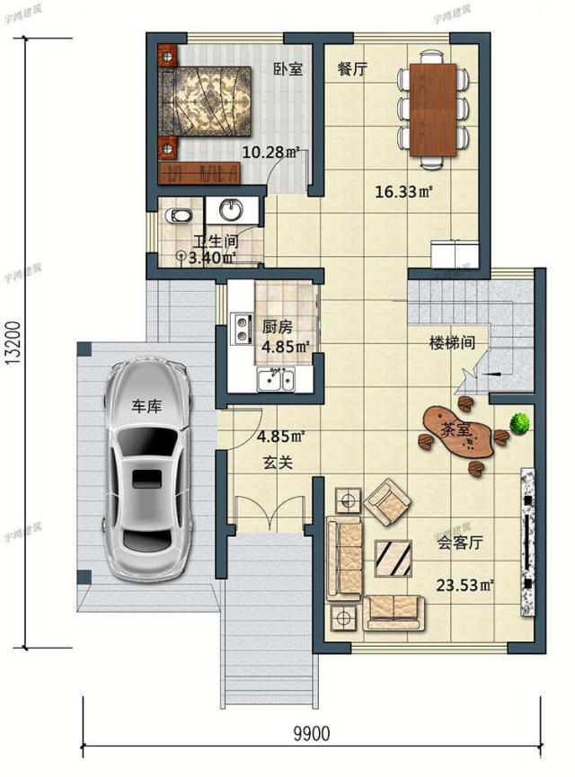 農(nóng)村自建住宅設(shè)計圖紙