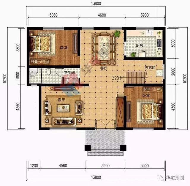 兩層小樓的設(shè)計圖