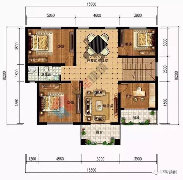 兩層小樓的設(shè)計圖