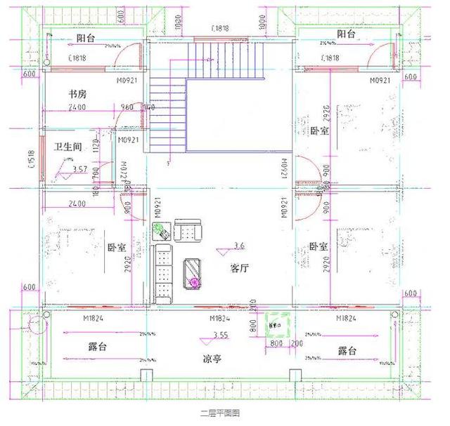 12米長的兩層平房