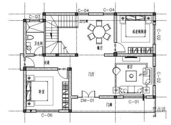 100平方米的自建計劃