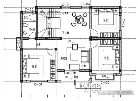 100平方米的自建計劃