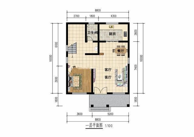 100平方米的房屋設(shè)計