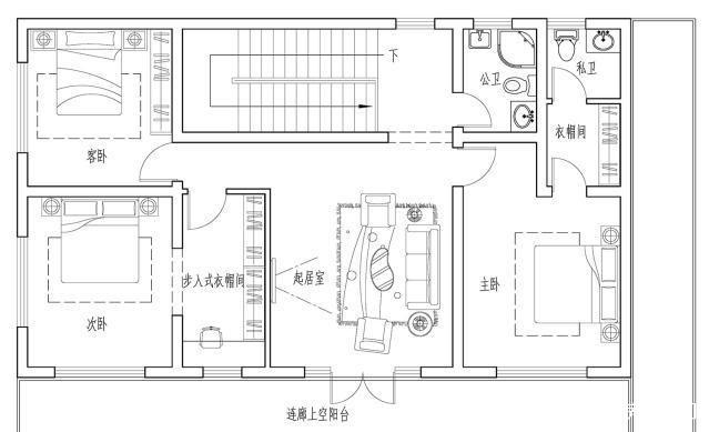 家庭別墅，平面圖鑒賞