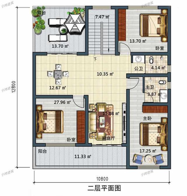 受歡迎的農(nóng)村自營住宅設(shè)計圖