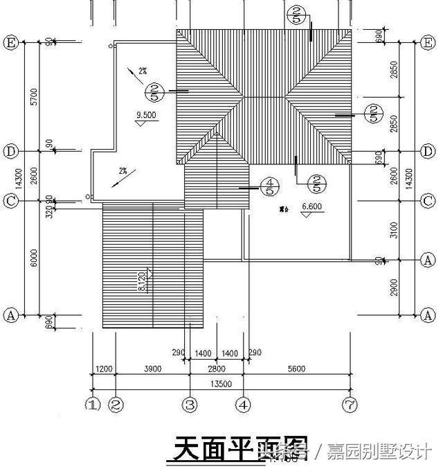 三層別墅設(shè)計(jì)圖紙，