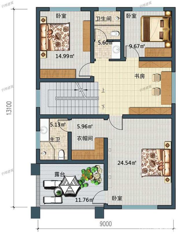 30萬以內的農村自營住宅設計圖