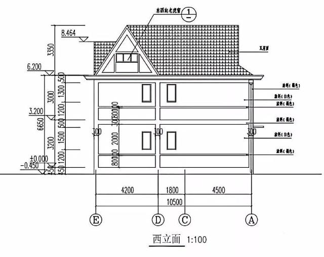 二樓的農(nóng)村的別墅設(shè)計(jì)圖