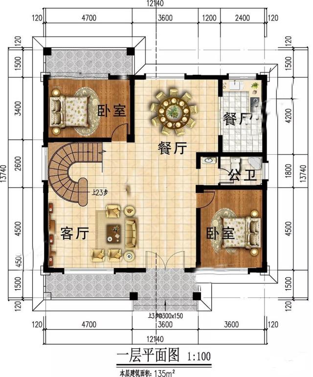 古典農(nóng)村別墅的設(shè)計圖