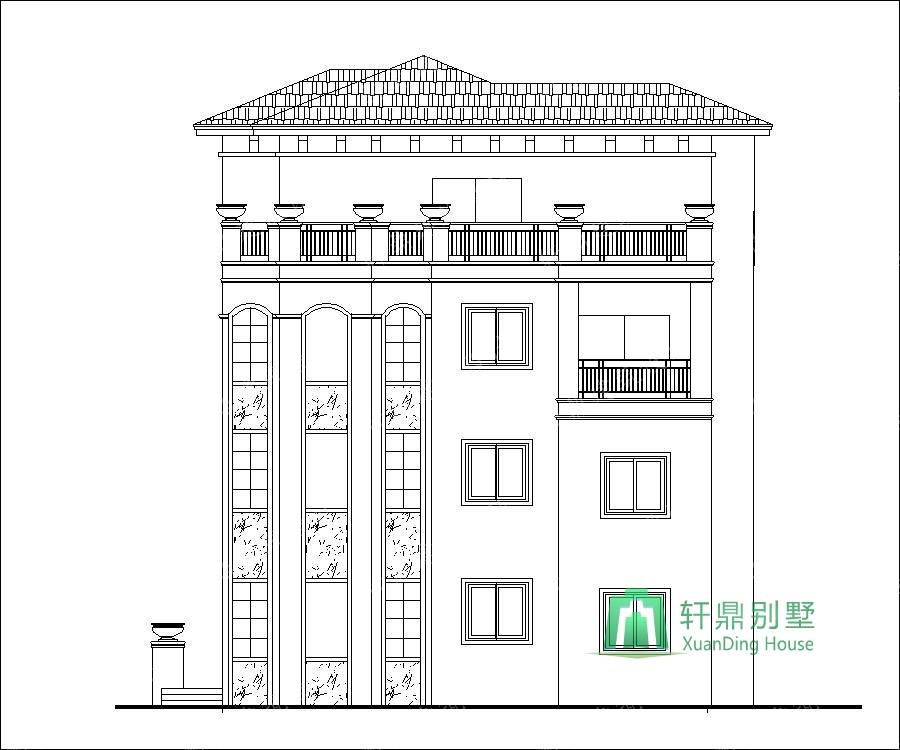 建筑層數(shù)：地上4層，建筑總高度（到屋脊高度）：15.732米，建筑面積：461平方米。 結(jié)構(gòu)體系：框架結(jié)構(gòu)，抗震設(shè)防烈度七度，屋面為現(xiàn)澆混凝土屋面。 樓層層高：一層層高3.6米，二層層高3.3米，三層層高3.3米。