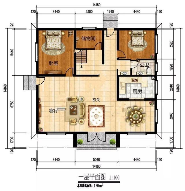 現代風格的別墅設計