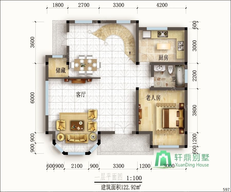 簡歐式別墅風格設計