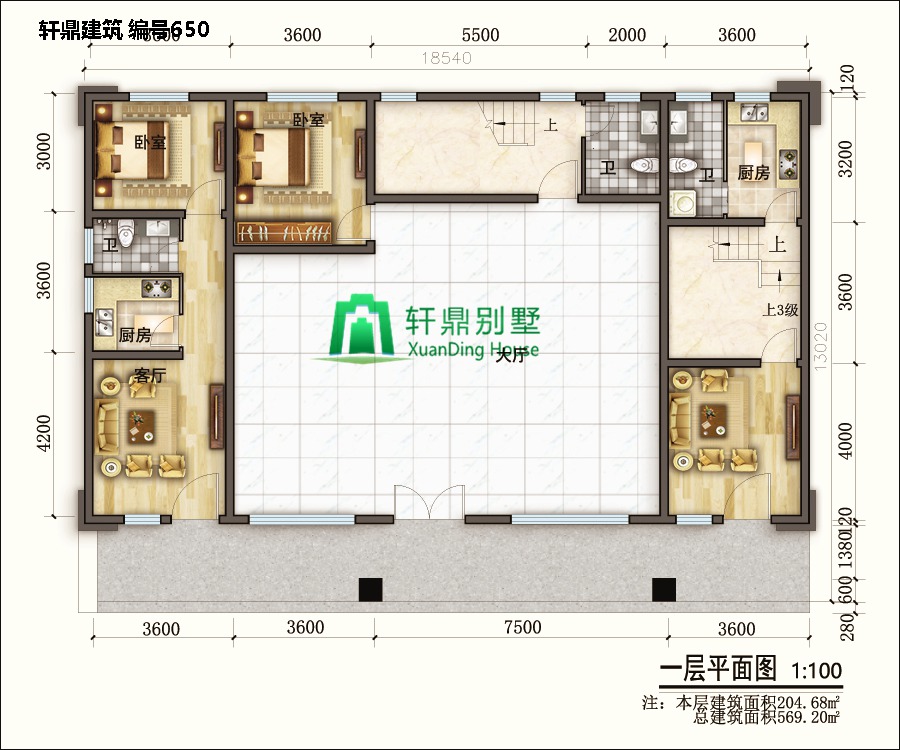 三層自建別墅設(shè)計(jì)圖