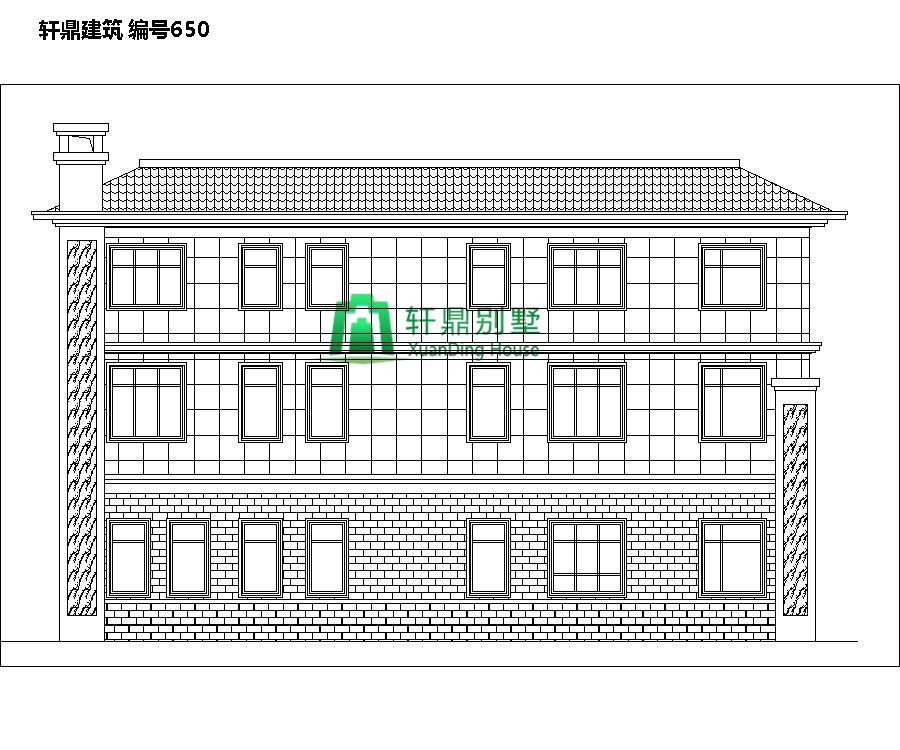 三層自建別墅設(shè)計(jì)圖