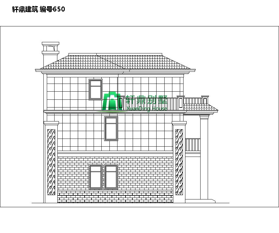 三層自建別墅設(shè)計(jì)圖