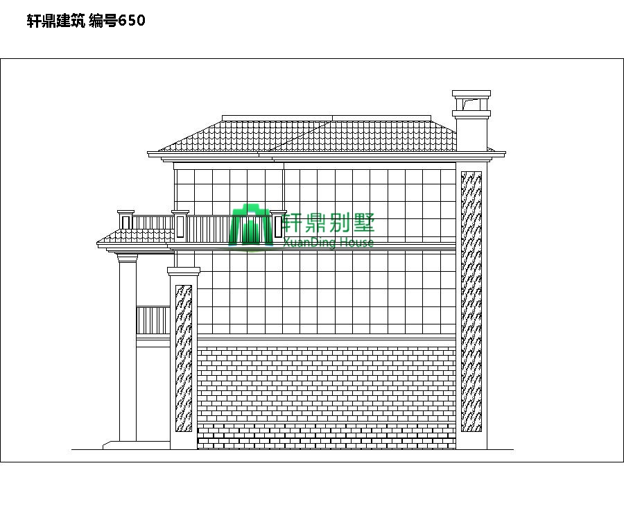 三層自建別墅設(shè)計(jì)圖