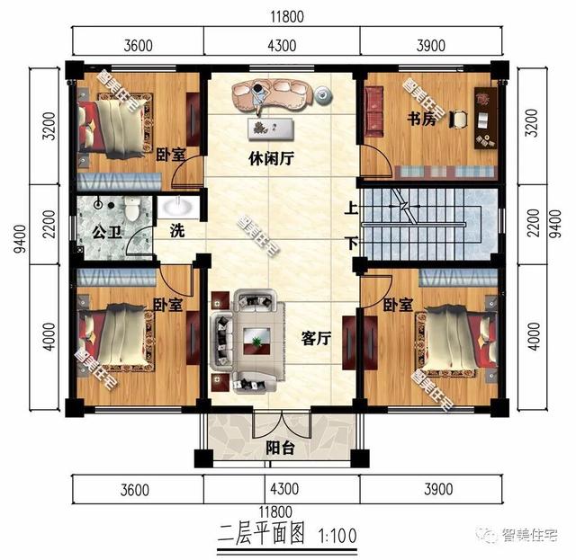   中式和簡歐式設(shè)計(jì)的別墅