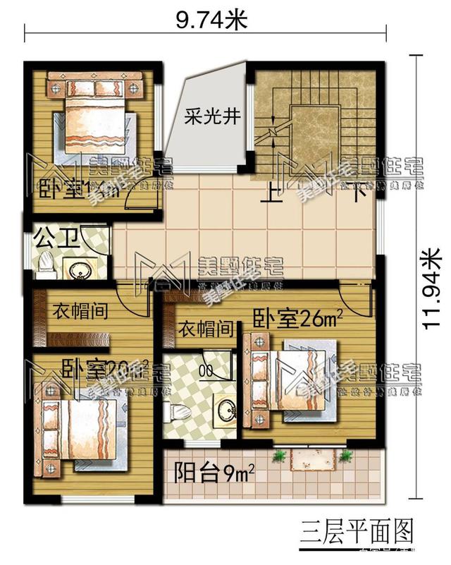 4層帶車庫(kù)的小洋樓設(shè)計(jì)