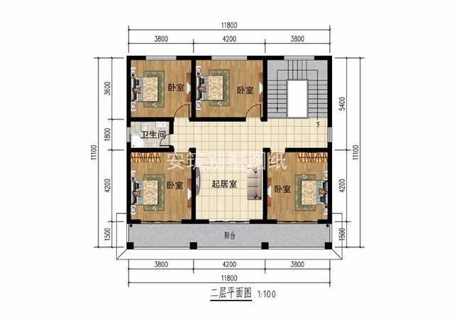 二層農(nóng)村別墅設(shè)計圖