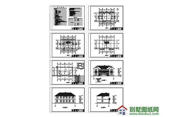 二層半現(xiàn)代風(fēng)格農(nóng)村自建房別墅設(shè)計(jì)圖