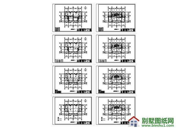 二層半現(xiàn)代風(fēng)格農(nóng)村自建房別墅設(shè)計(jì)圖