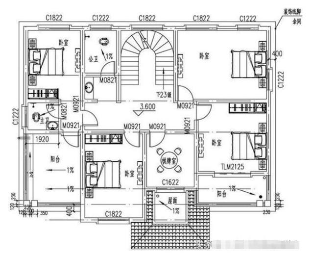 磚混結(jié)構(gòu)的二層小別墅