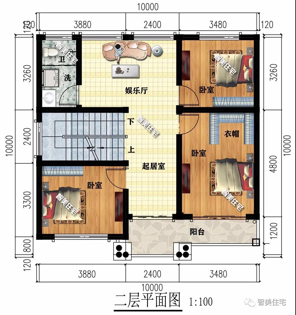 造價(jià)約20萬(wàn)的別墅設(shè)計(jì)