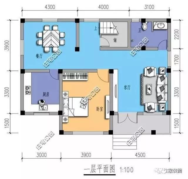 100平自建別墅設(shè)計