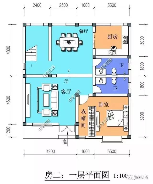 100平自建別墅設(shè)計