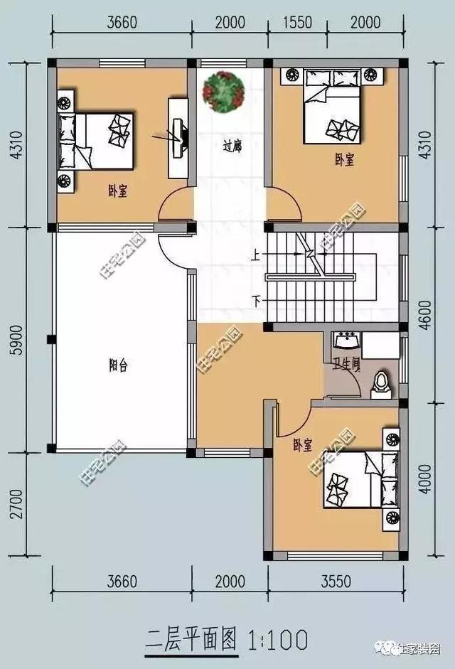 100平自建別墅設(shè)計