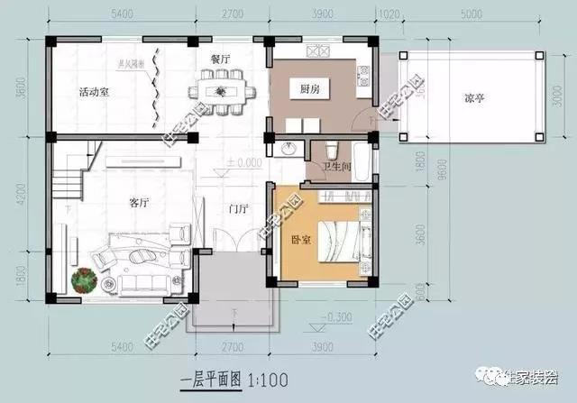 100平自建別墅設(shè)計