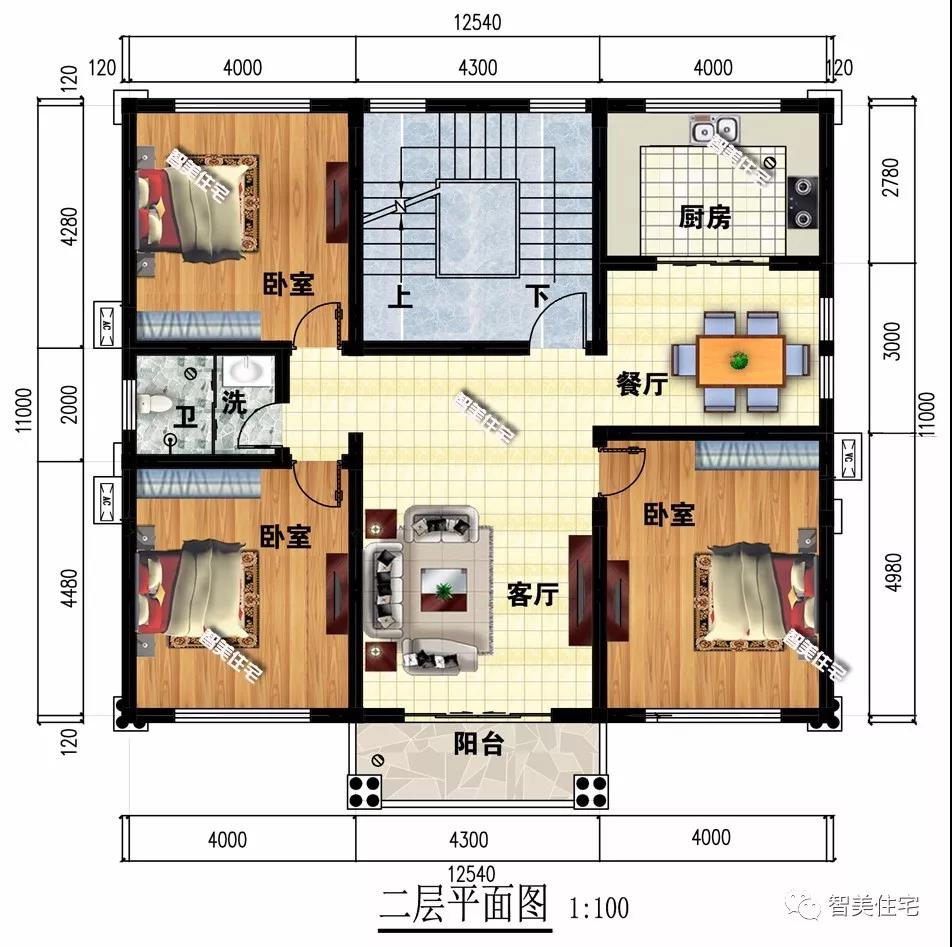 歐式設計的農(nóng)村別墅