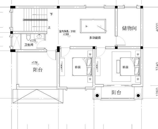 農(nóng)村小型經(jīng)濟(jì)實(shí)用型別墅設(shè)計(jì)圖