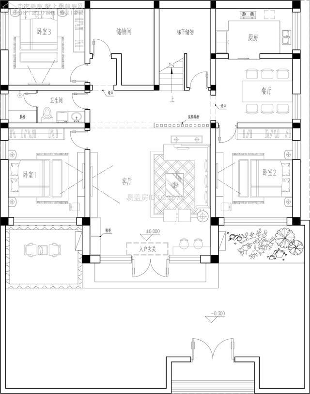 兩層現(xiàn)代別墅