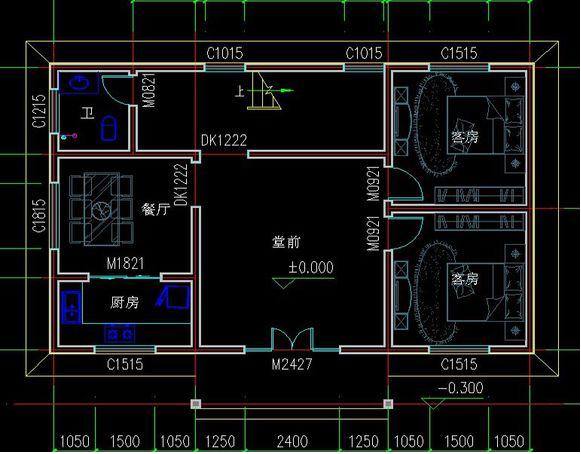 小型自建房屋圖紙